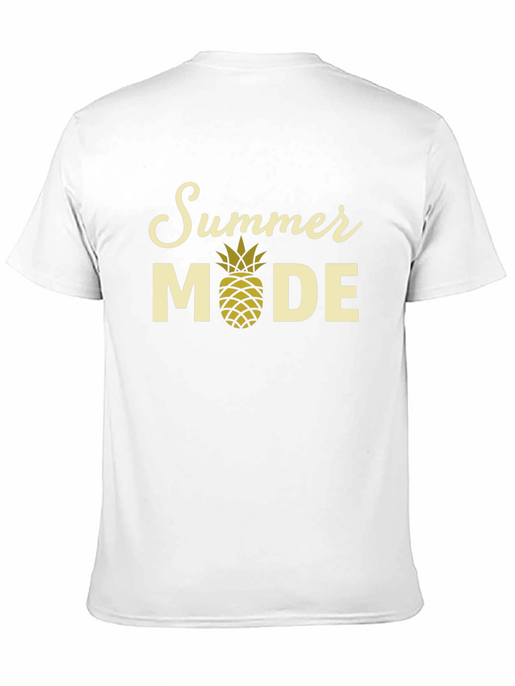 Summer Mode Graphic T-Shirt - Pineapple Design
