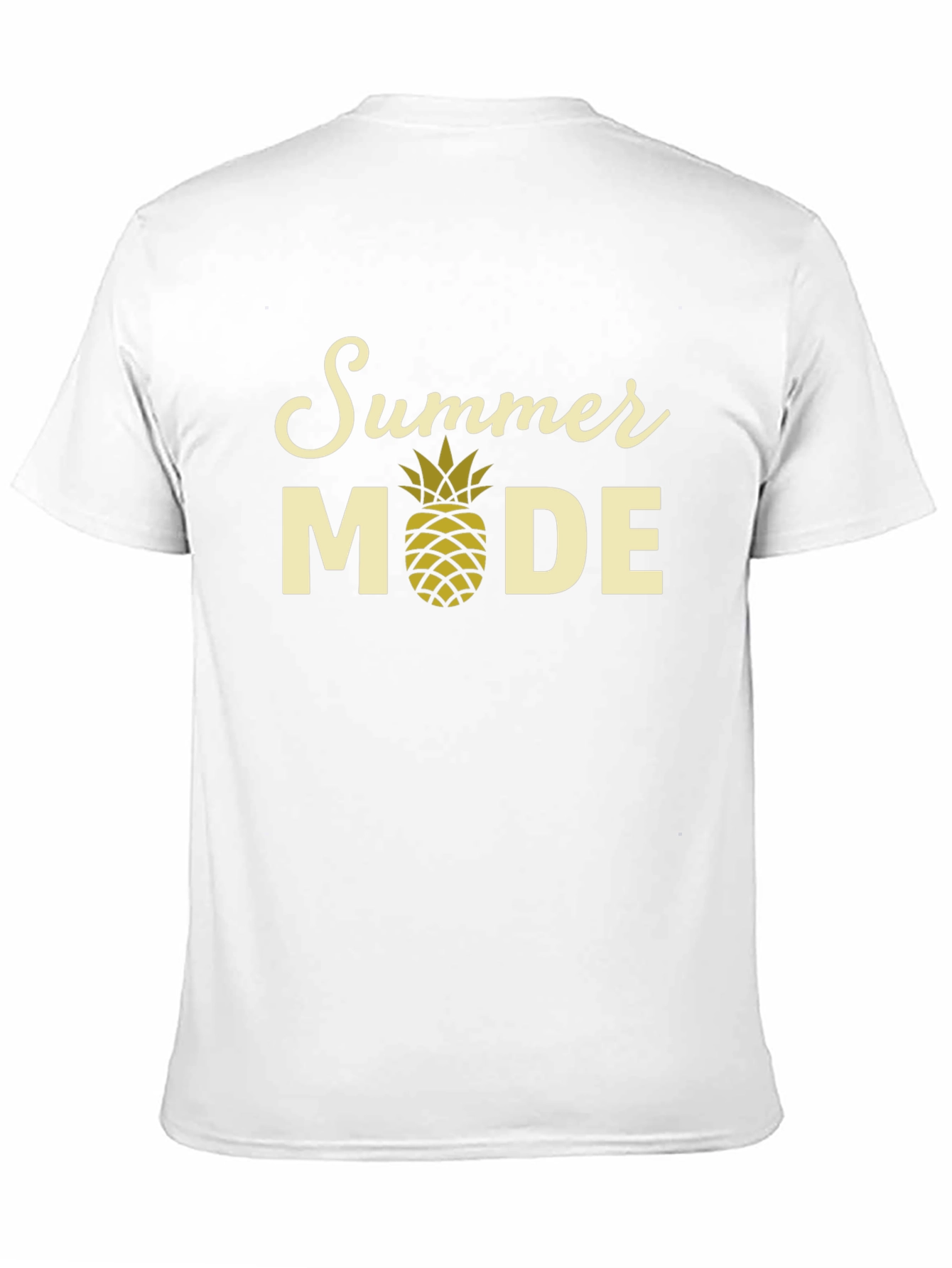 Summer Mode Graphic T-Shirt - Pineapple Design