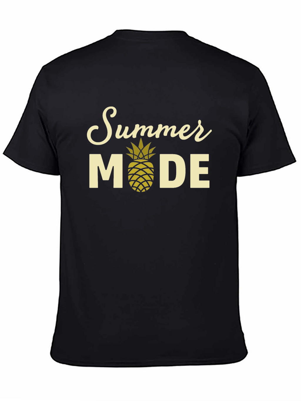 Summer Mode Graphic T-Shirt - Pineapple Design
