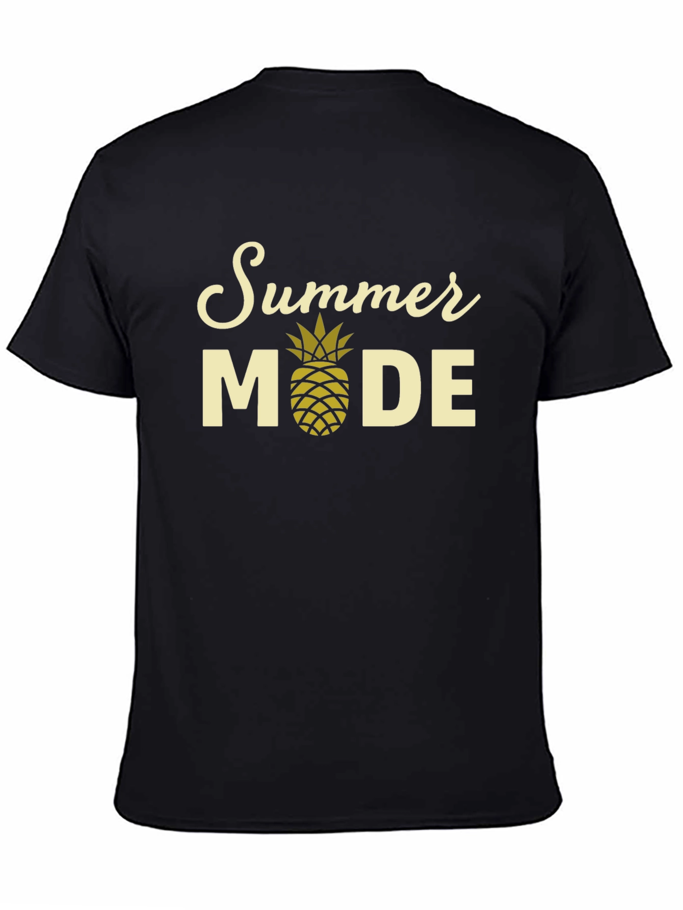Summer Mode Graphic T-Shirt - Pineapple Design
