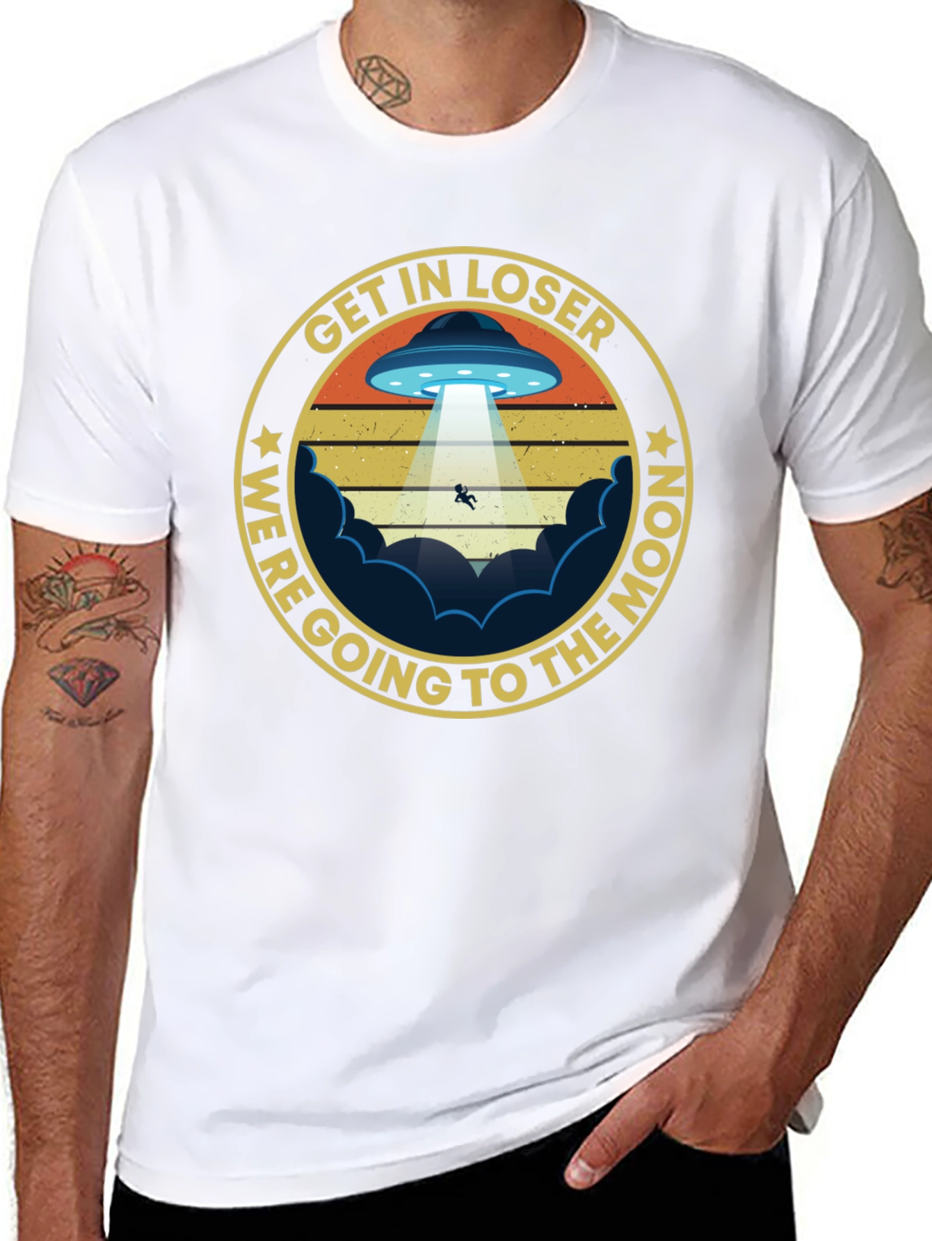 Get In Loser Were Going to The Moon T-Shirt