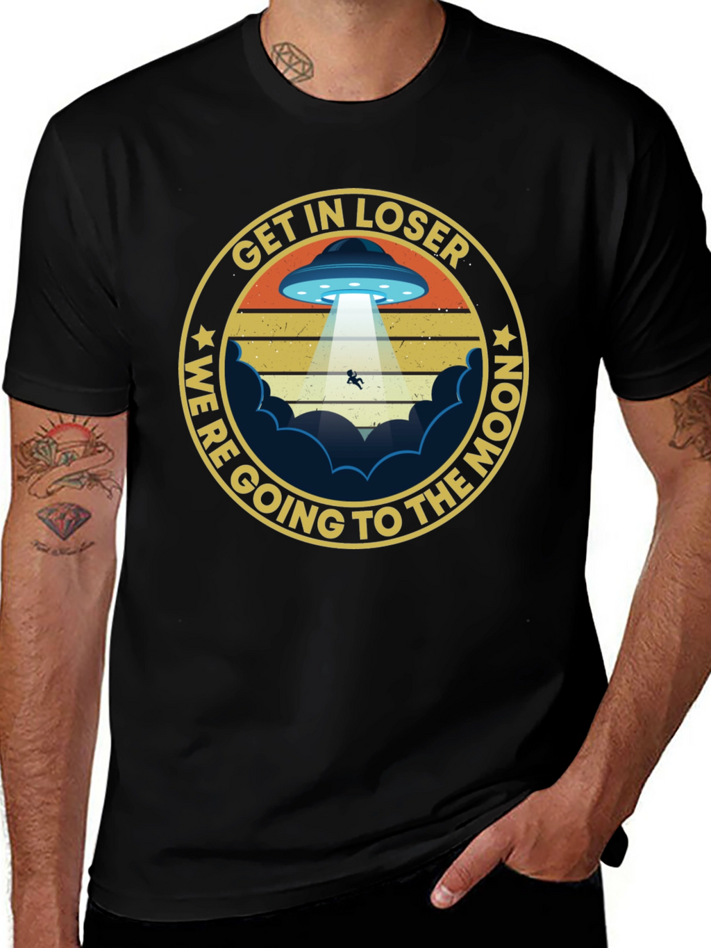 Get In Loser Were Going to The Moon T-Shirt