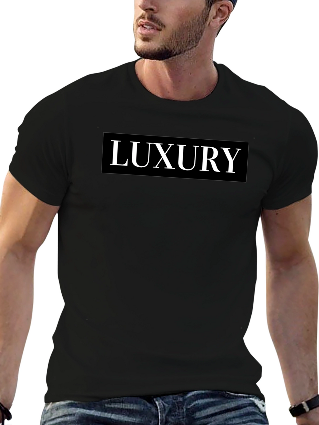 Luxury Black T-Shirt | Stylish Minimalist Tee
