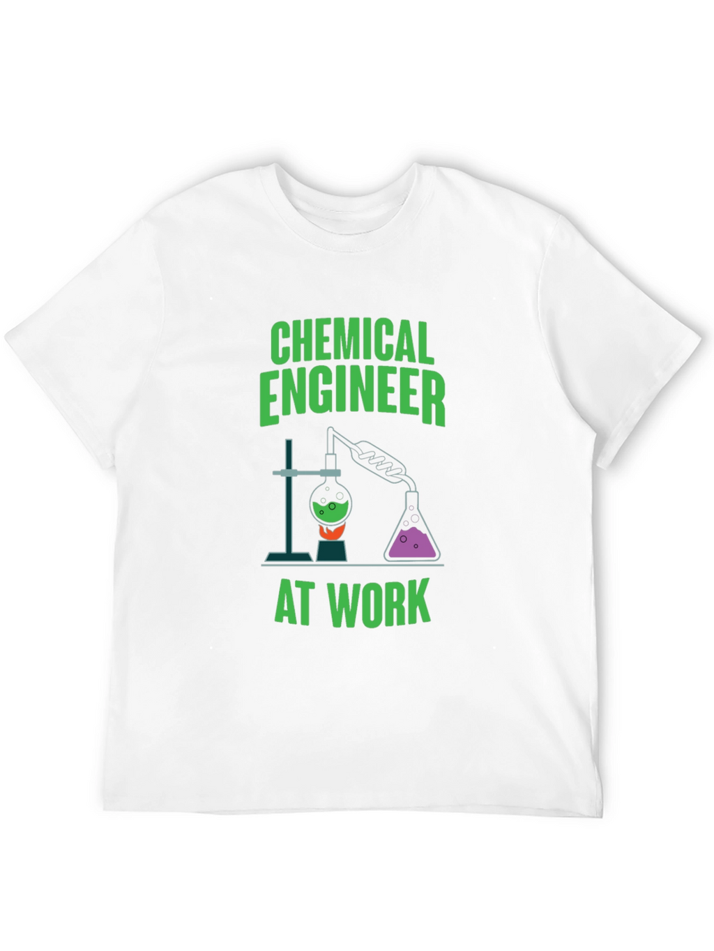 Chemical Engineer at Work Graphic T-Shirt