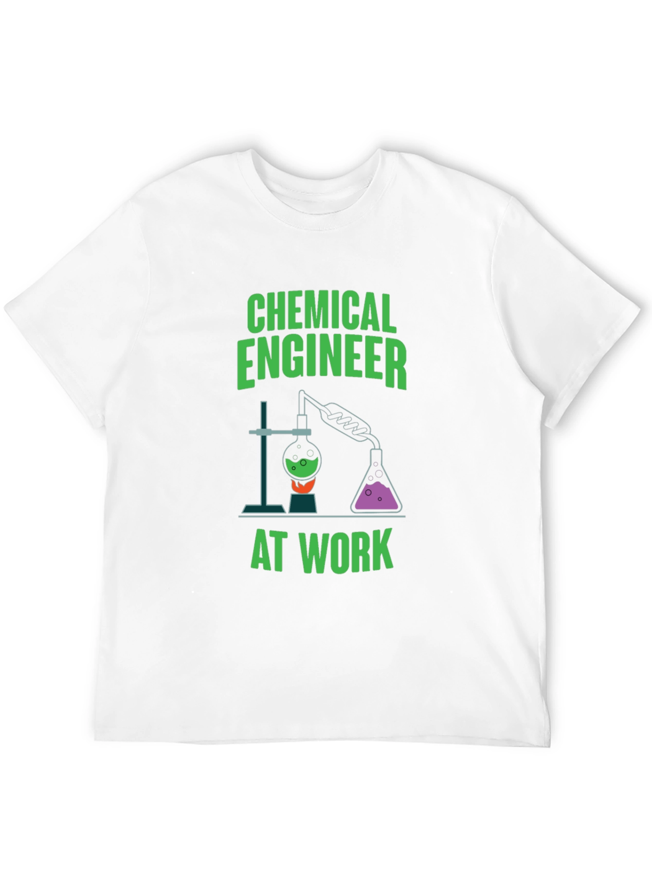 Chemical Engineer at Work Graphic T-Shirt