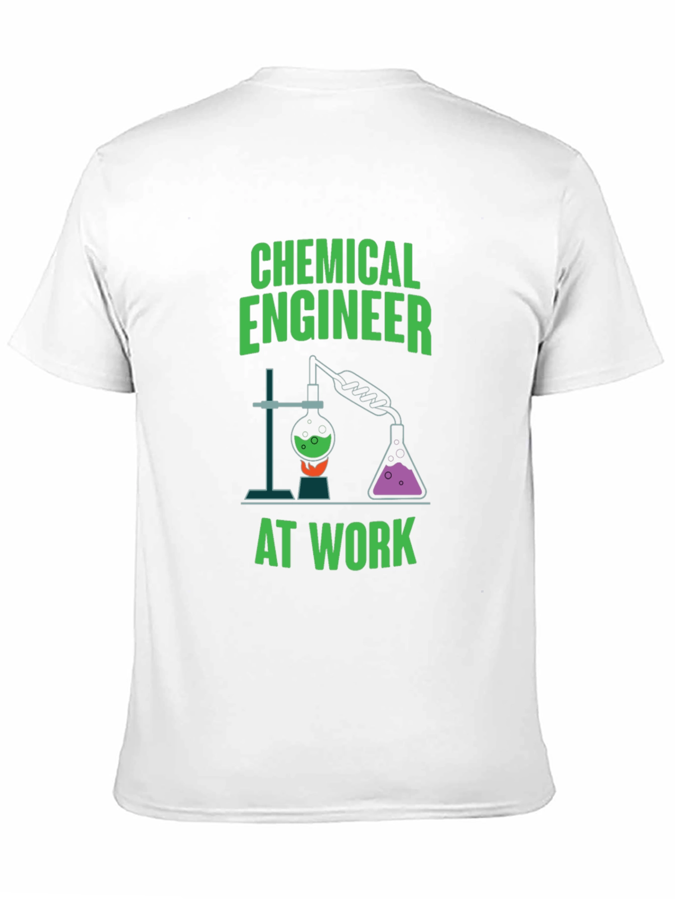Chemical Engineer at Work Graphic T-Shirt