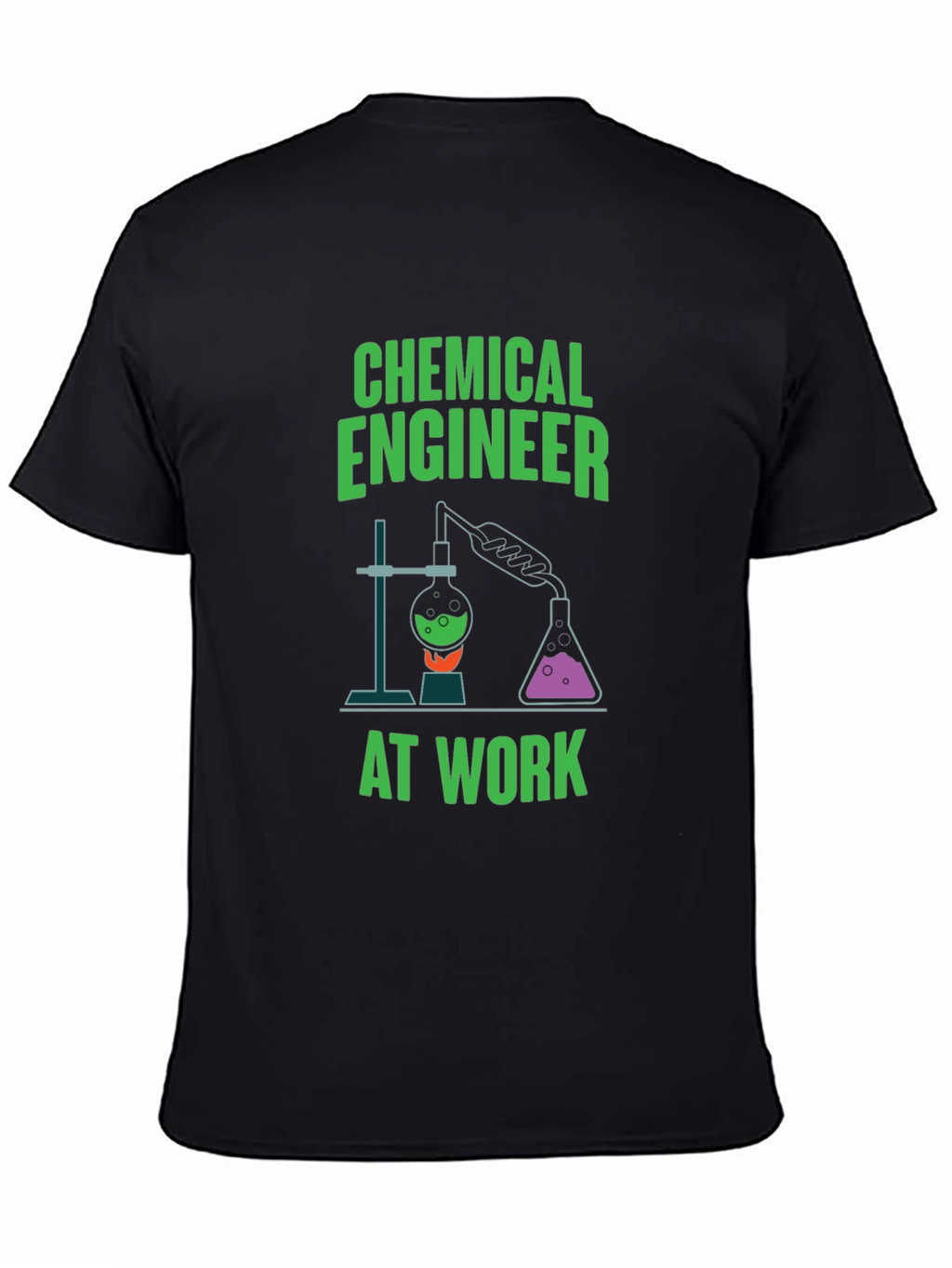 Chemical Engineer at Work Graphic T-Shirt