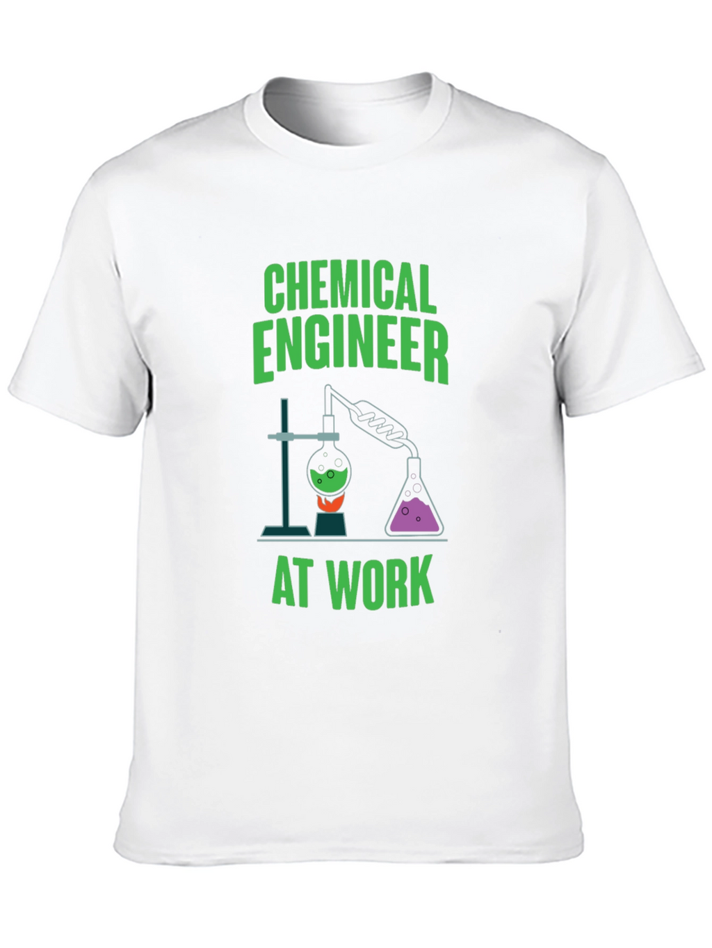 Chemical Engineer at Work Graphic T-Shirt
