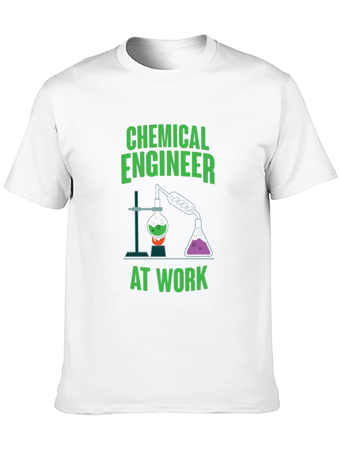 Chemical Engineer at Work Graphic T-Shirt