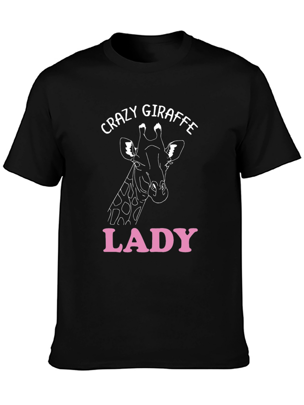 Crazy Giraffe Lady T-Shirt