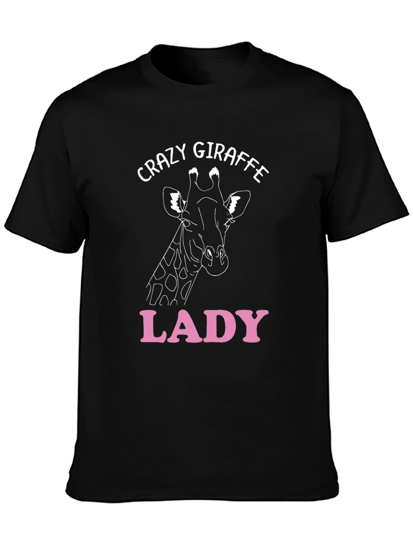 Crazy Giraffe Lady T-Shirt