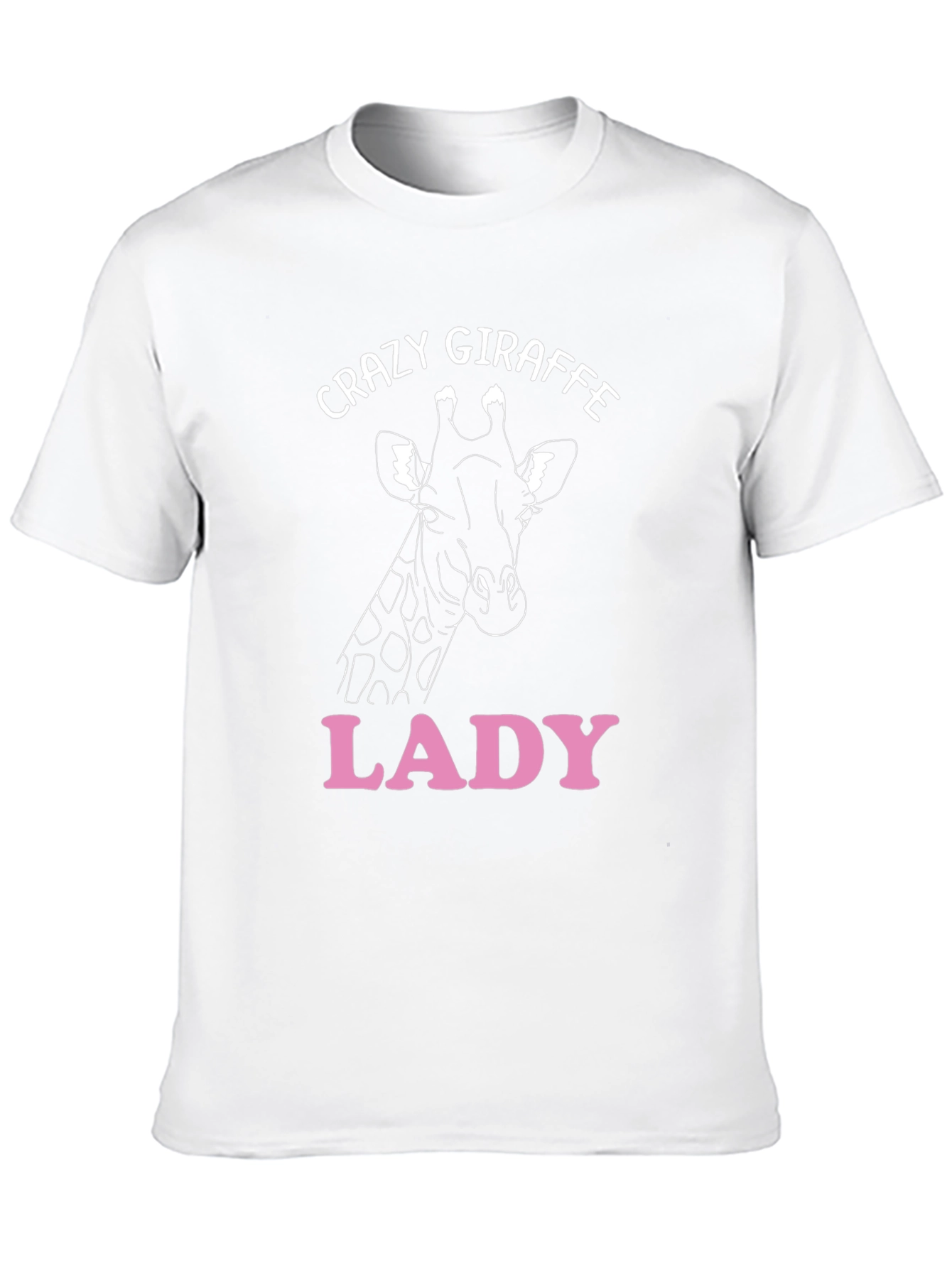 Crazy Giraffe Lady T-Shirt