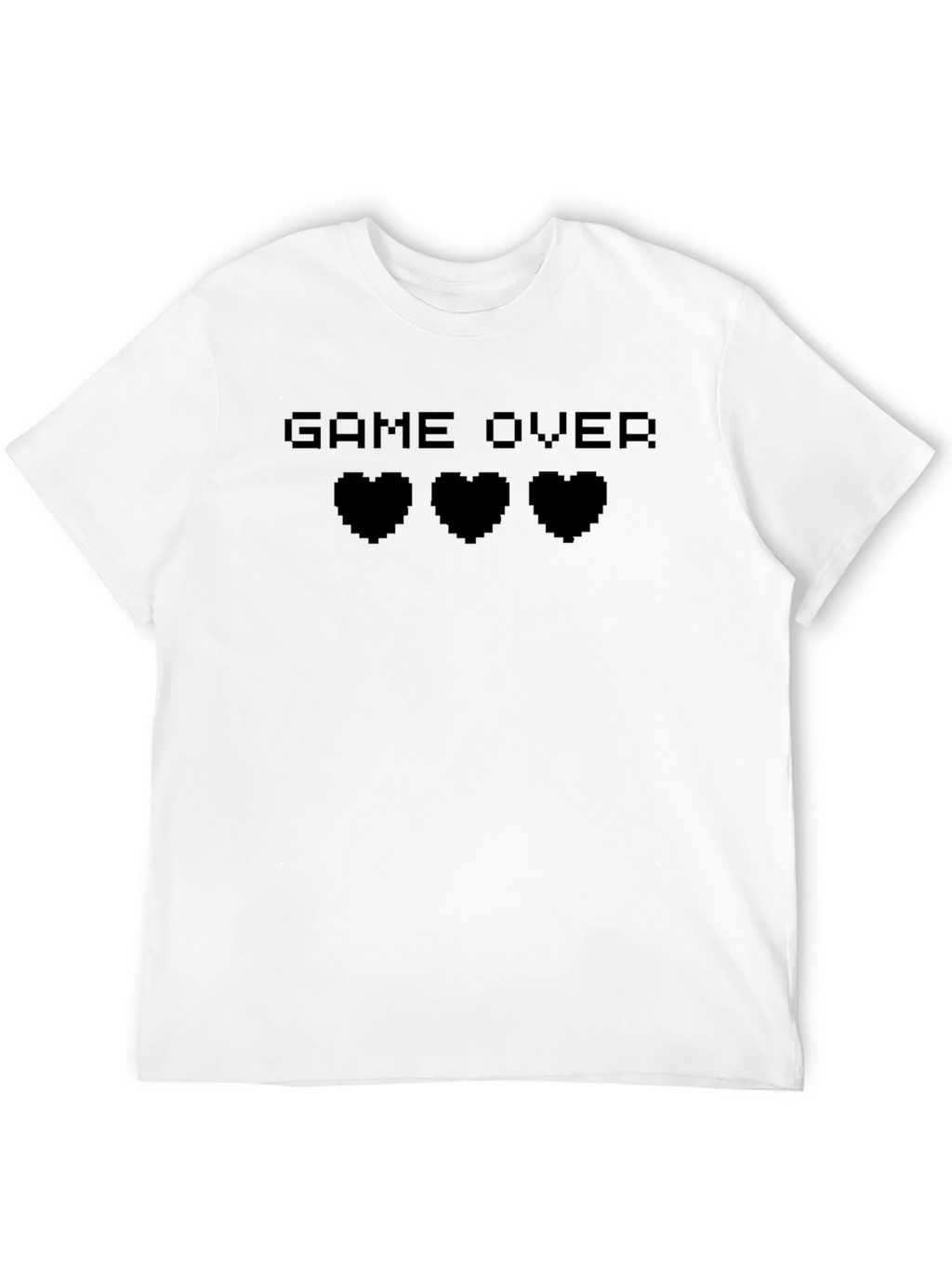 Game Over Pixel Heart T-Shirt
