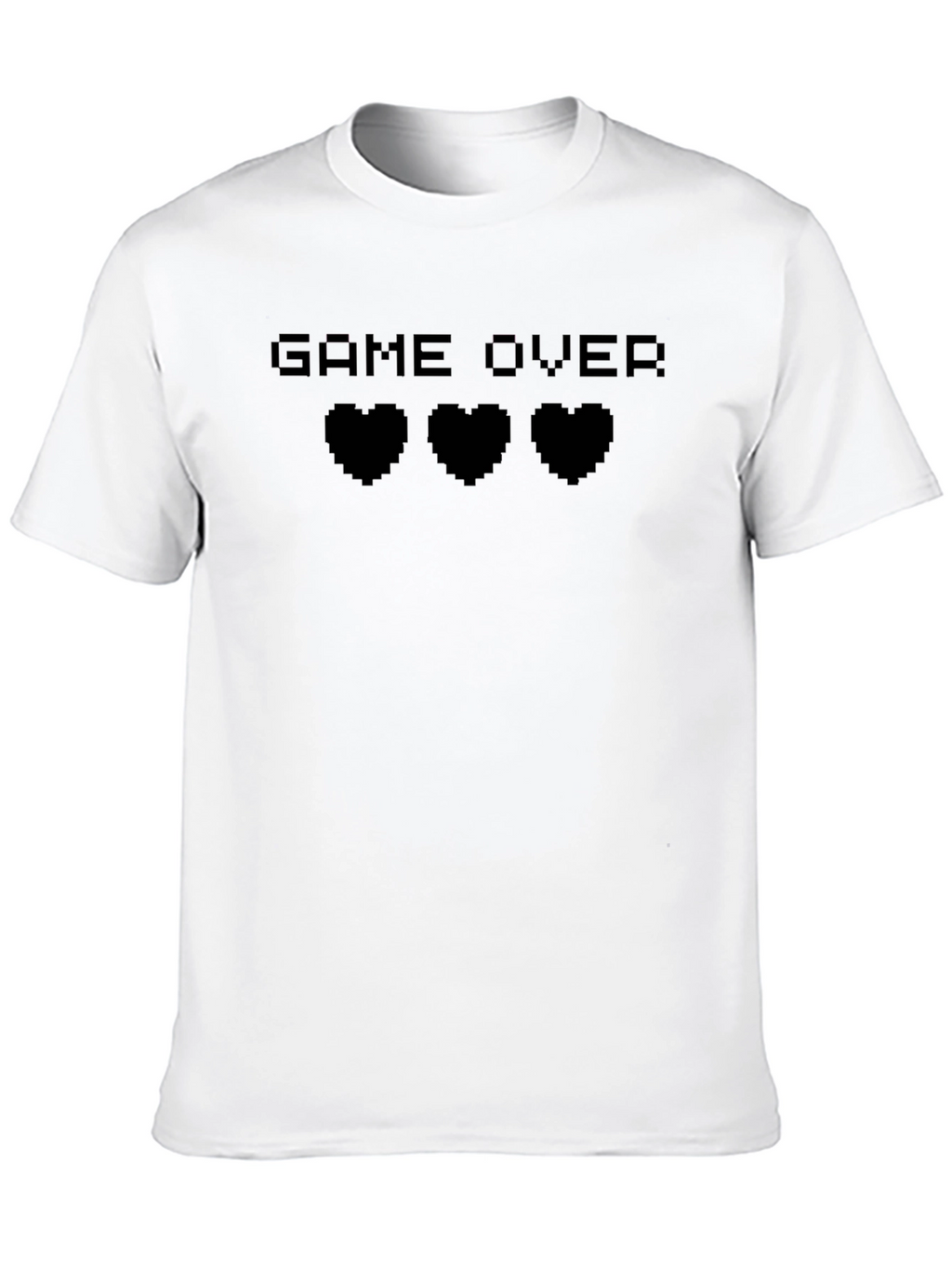 Game Over Pixel Heart T-Shirt