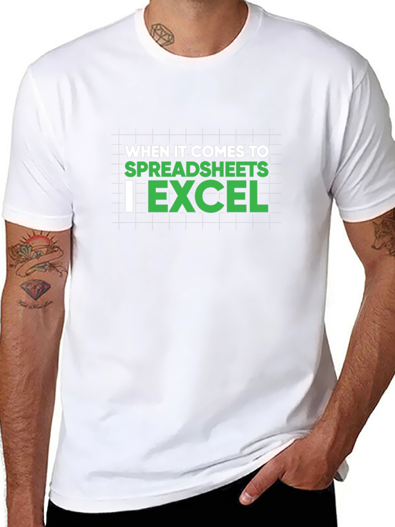 I Excel Spreadsheet Humor T-Shirt