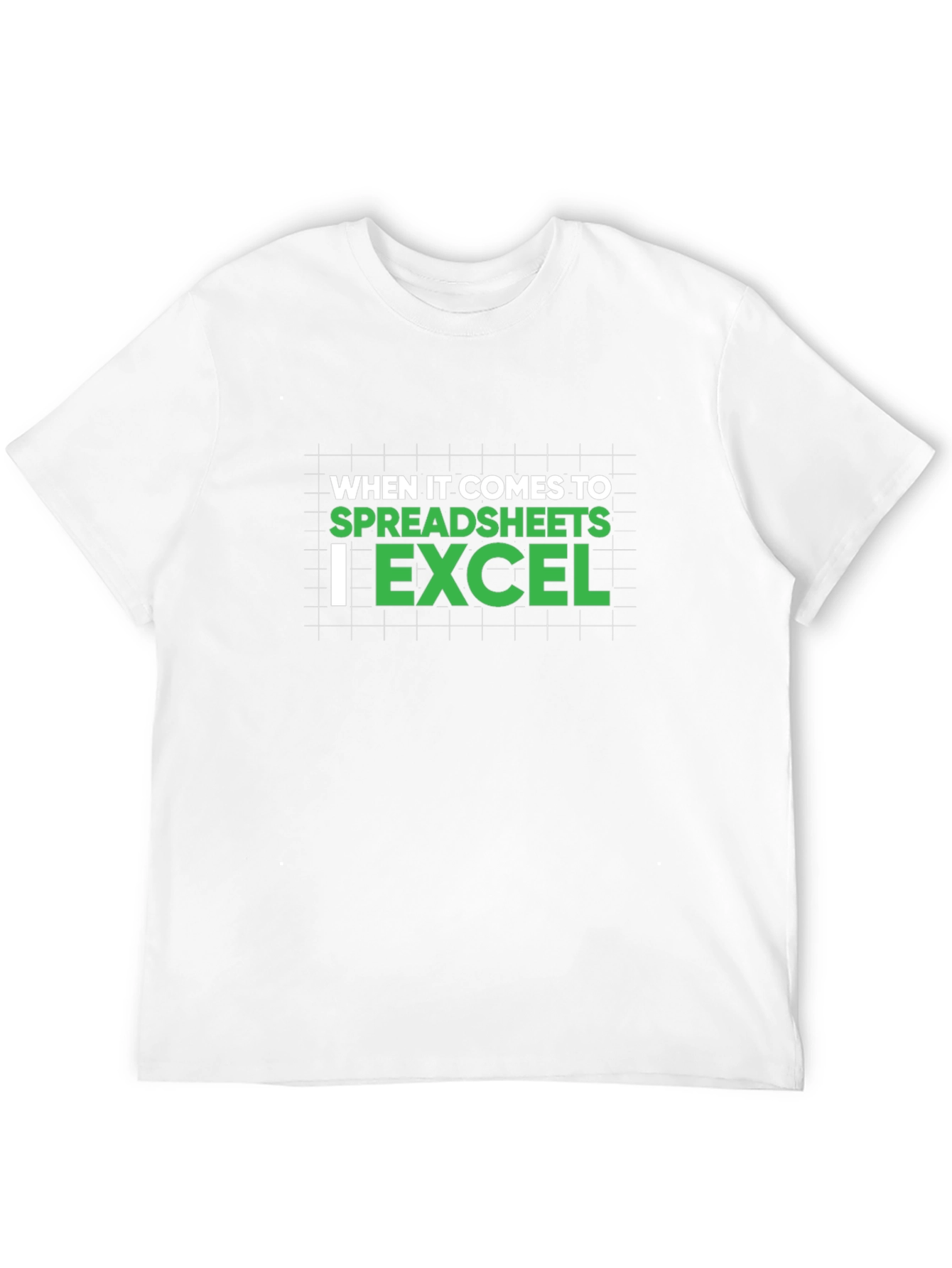 I Excel Spreadsheet Humor T-Shirt