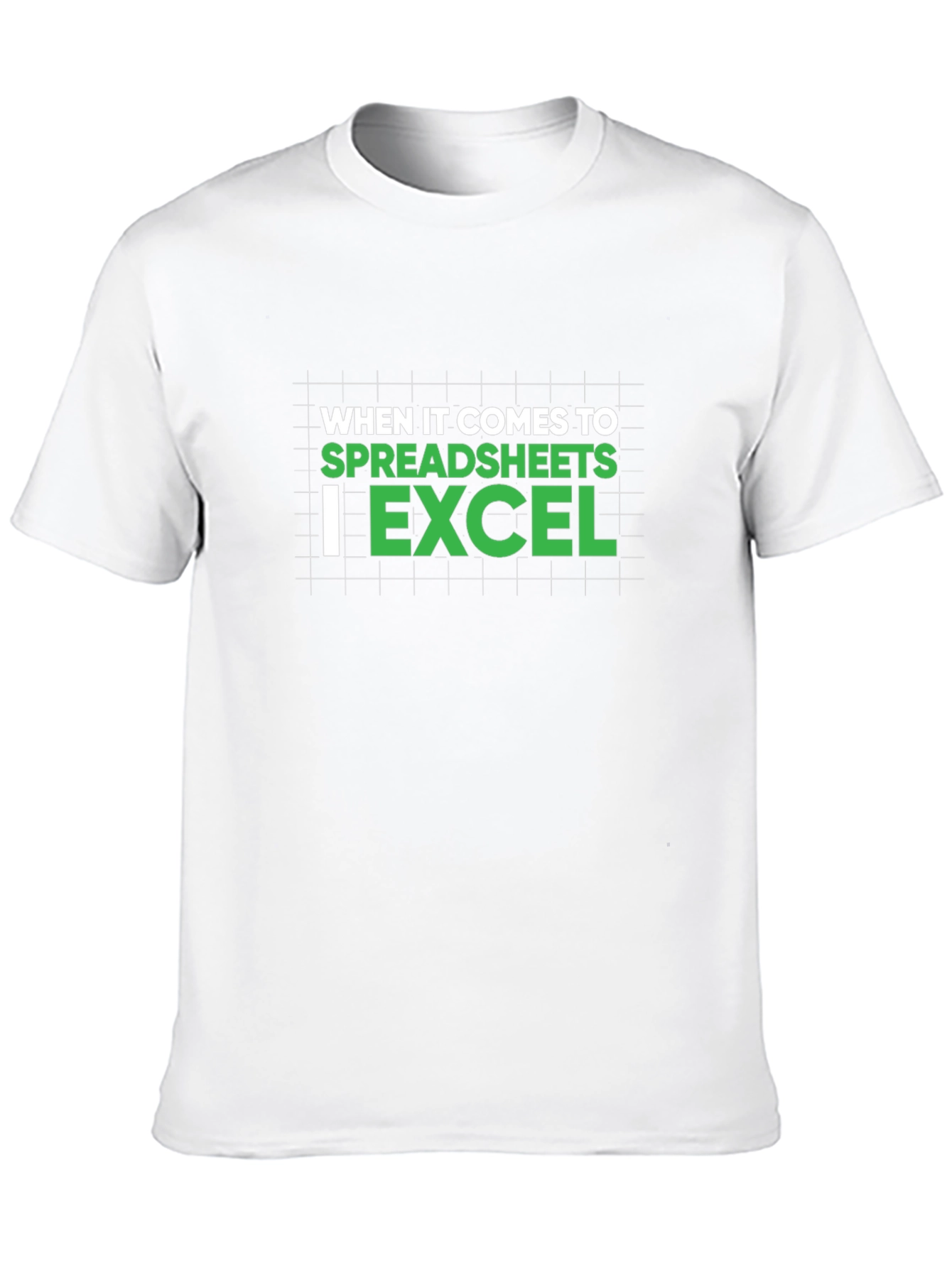 I Excel Spreadsheet Humor T-Shirt