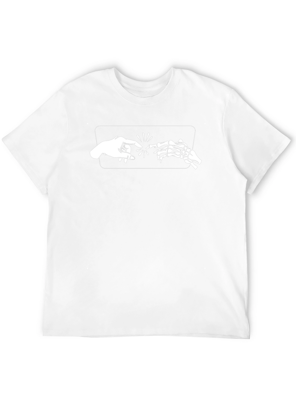 Creation of Adam Skeleton T-Shirt - Black