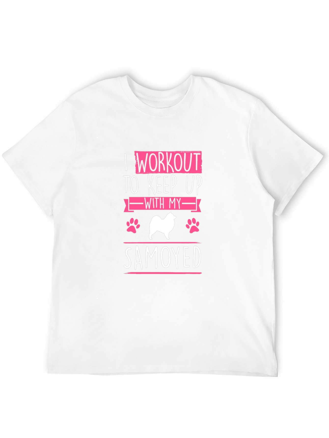 Samoyed Workout T-Shirt - Dog Lover Apparel