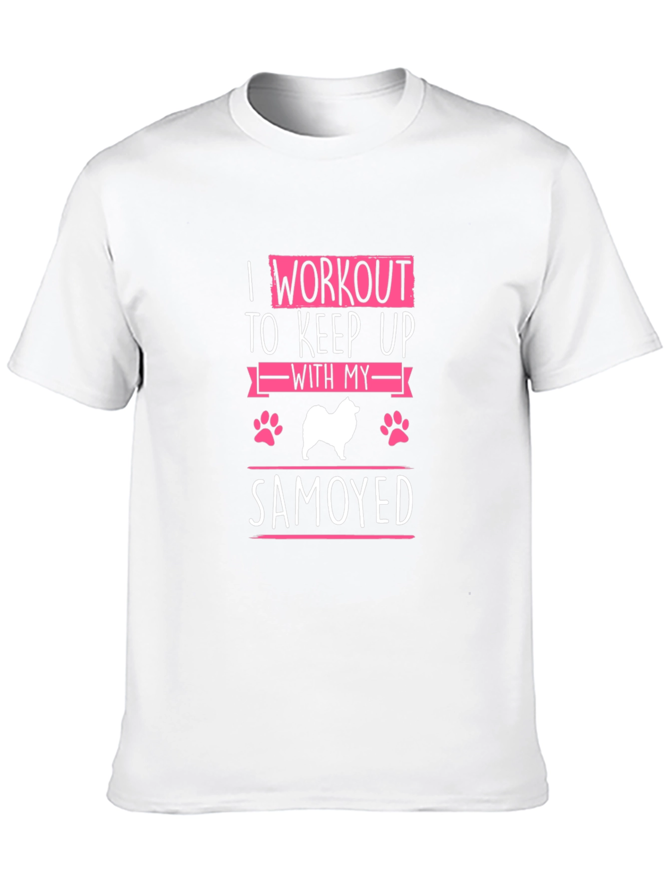 Samoyed Workout T-Shirt - Dog Lover Apparel