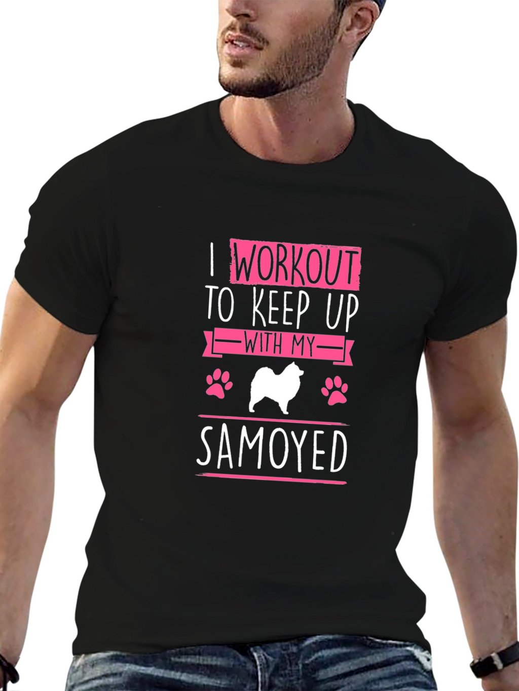 Samoyed Workout T-Shirt - Dog Lover Apparel