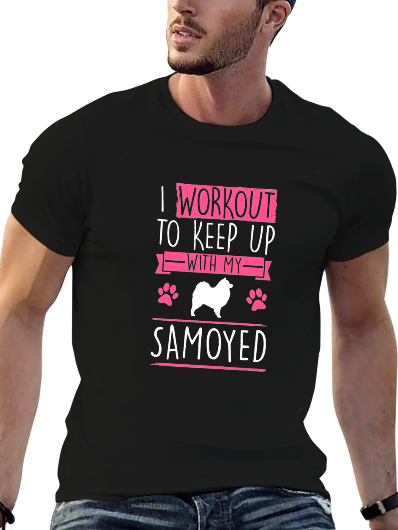 Samoyed Workout T-Shirt - Dog Lover Apparel