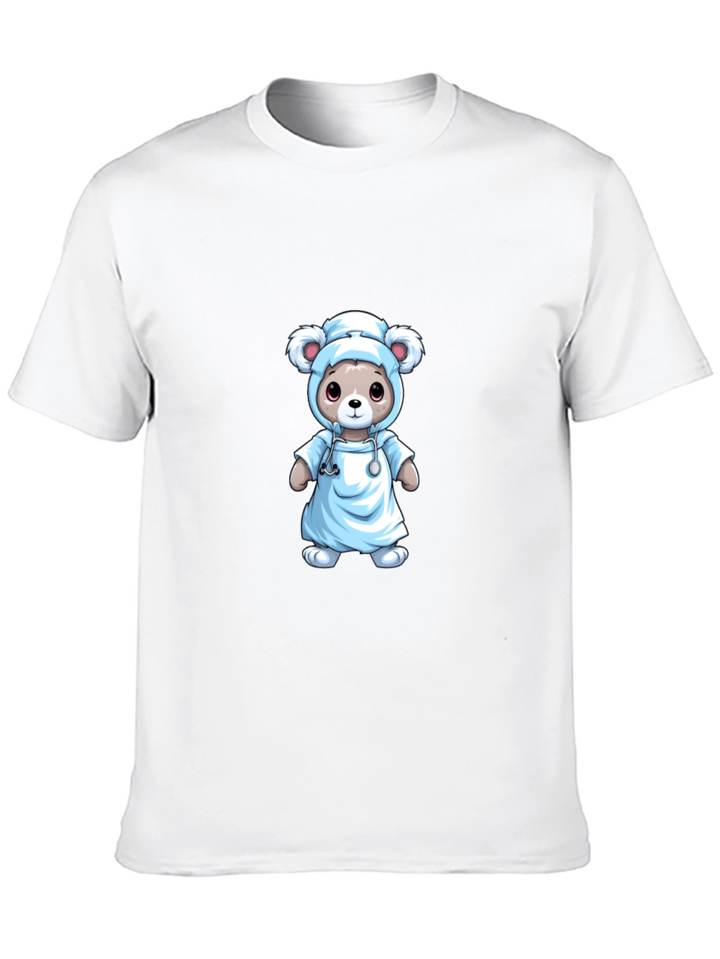 Nurse Bear T-Shirt - Medical Cute Animal Tee