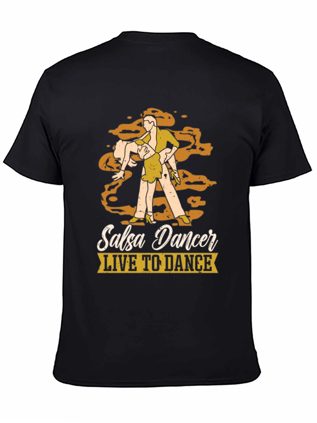 Salsa Dancer T-Shirt - Live to Dance Graphic Tee