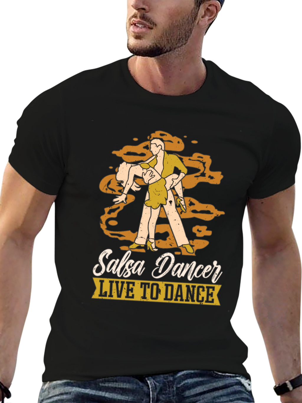Salsa Dancer T-Shirt - Live to Dance Graphic Tee
