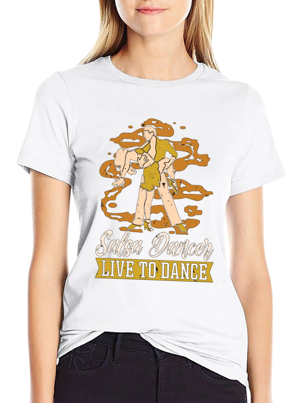 Salsa Dancer T-Shirt - Live to Dance Graphic Tee