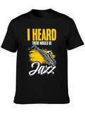 Jazz Saxophone Graphic T-Shirt