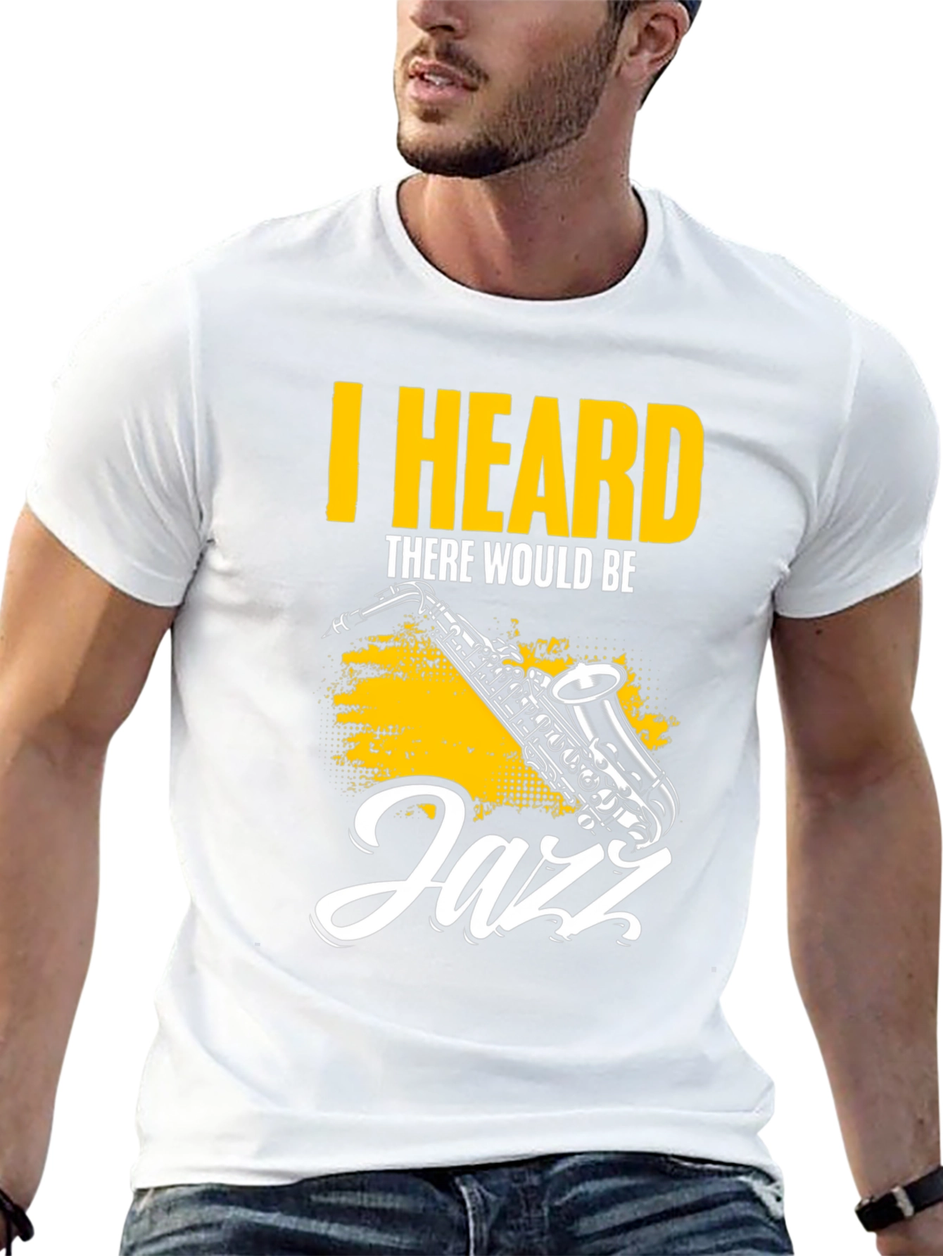 Jazz Saxophone Graphic T-Shirt