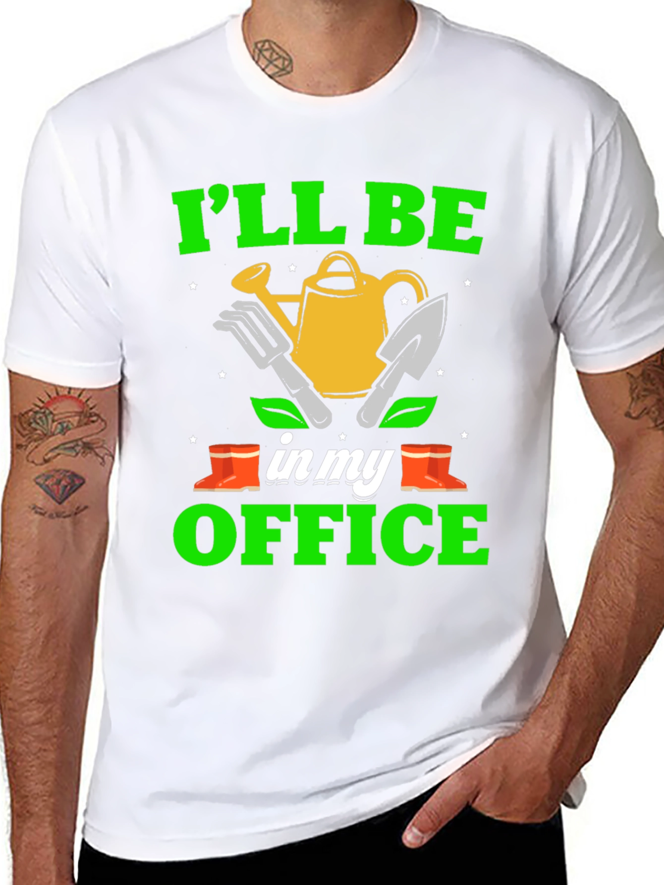 Gardening T-Shirt - Ill Be In My Office