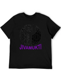 Jivamukti Yoga Pose Black T-Shirt