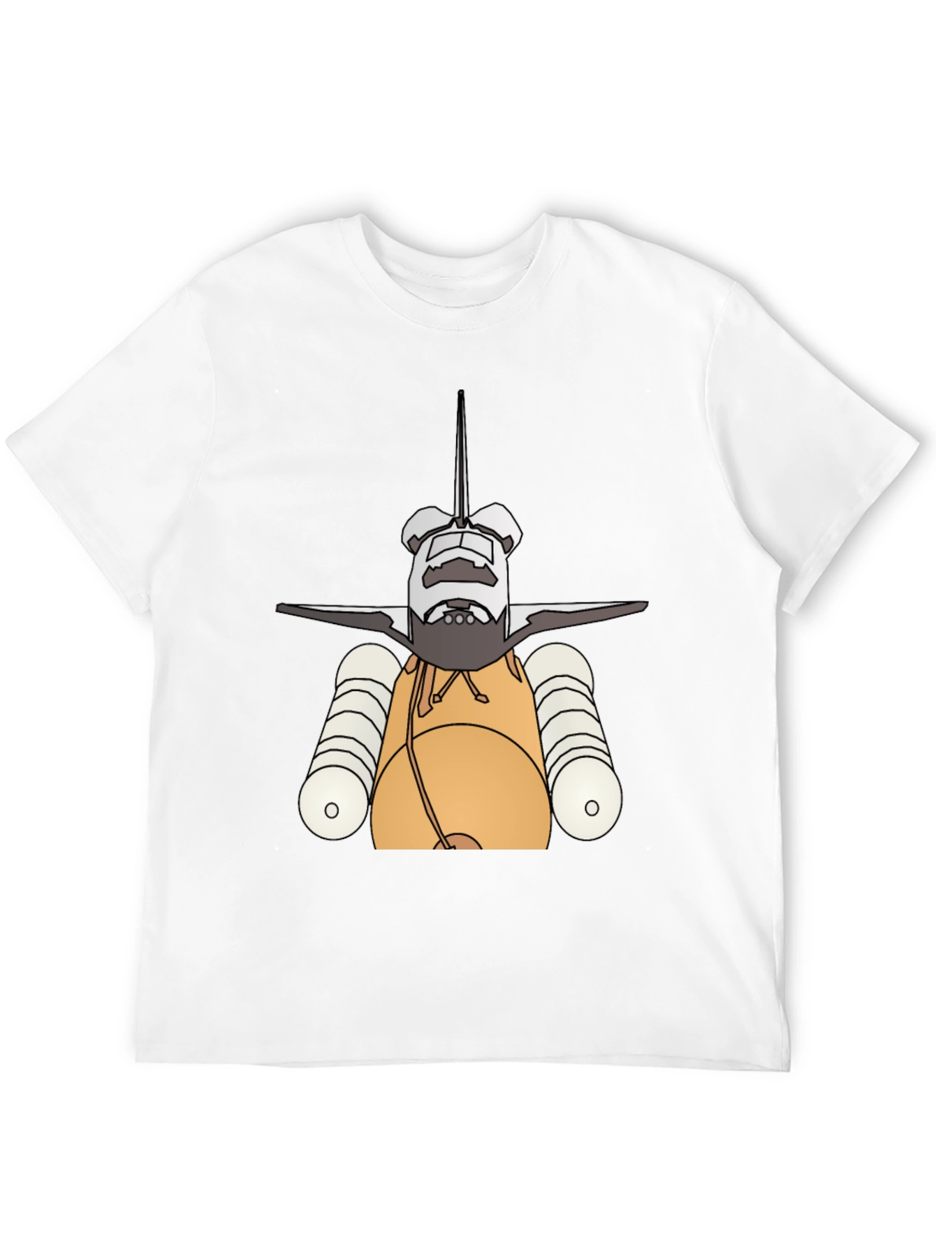 Space Shuttle T-Shirt - Rocket Launch Design