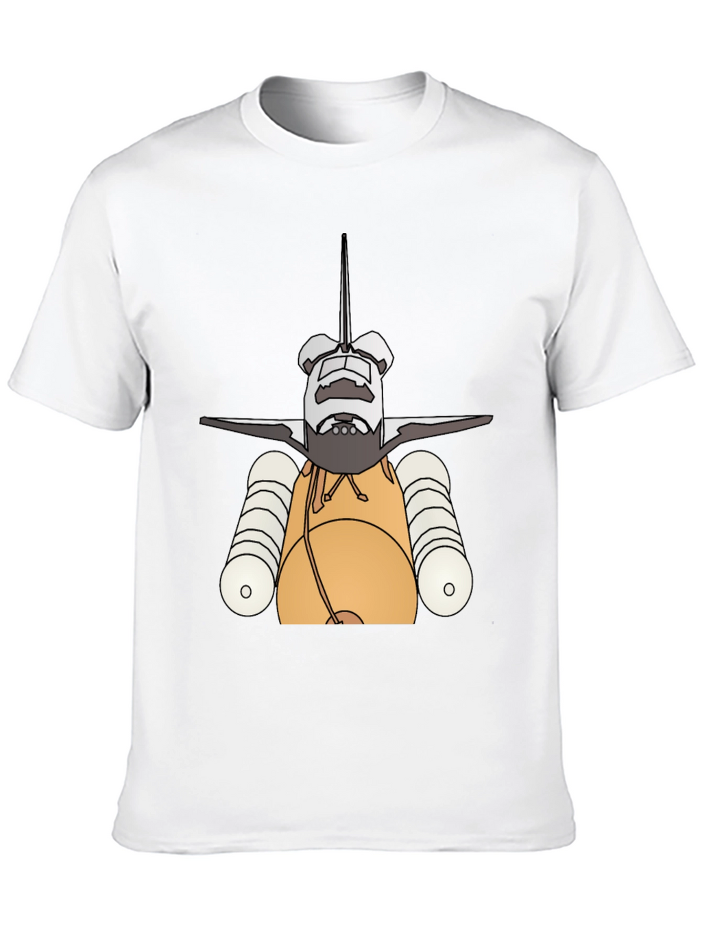 Space Shuttle T-Shirt - Rocket Launch Design