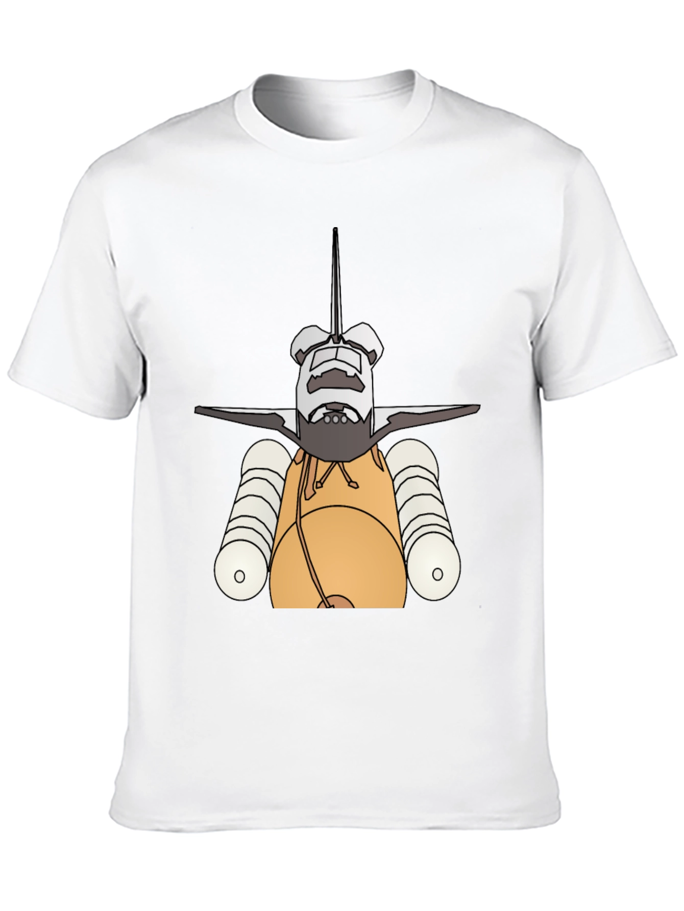 Space Shuttle T-Shirt - Rocket Launch Design