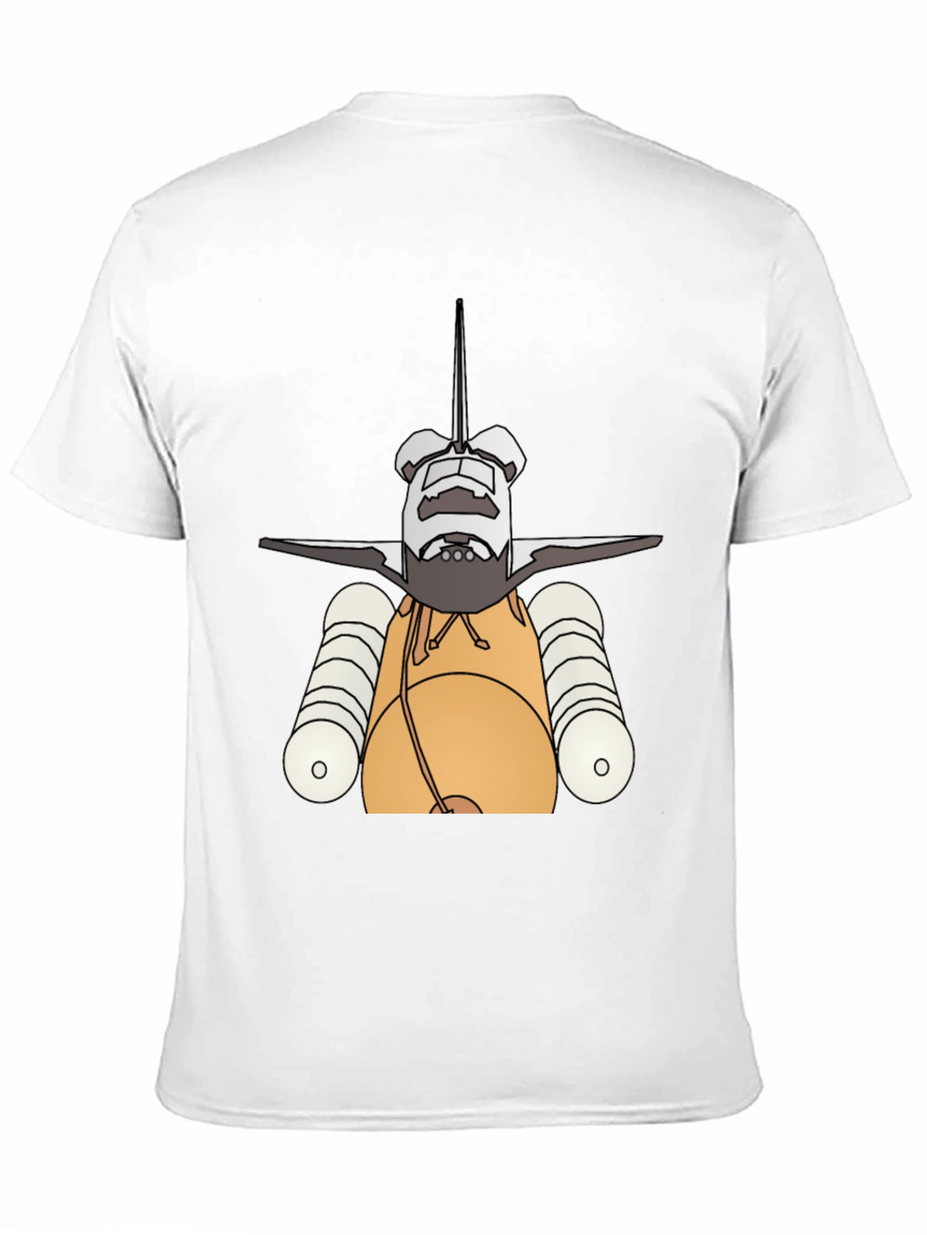 Space Shuttle T-Shirt - Rocket Launch Design