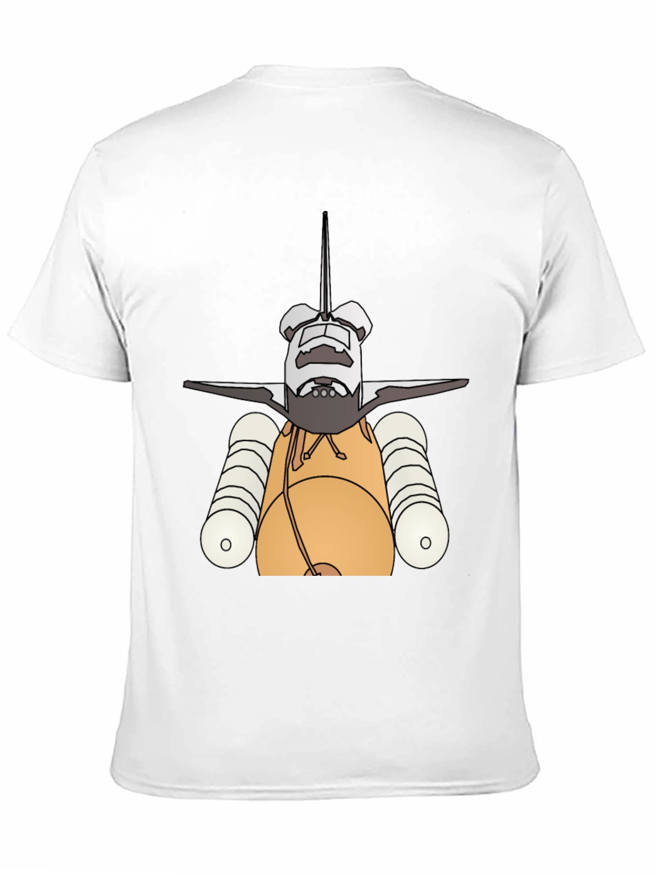 Space Shuttle T-Shirt - Rocket Launch Design