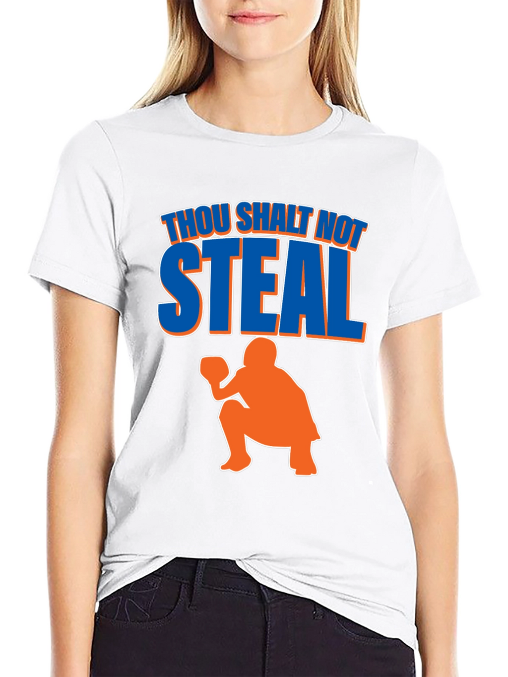 Thou Shalt Not Steal Baseball T-Shirt