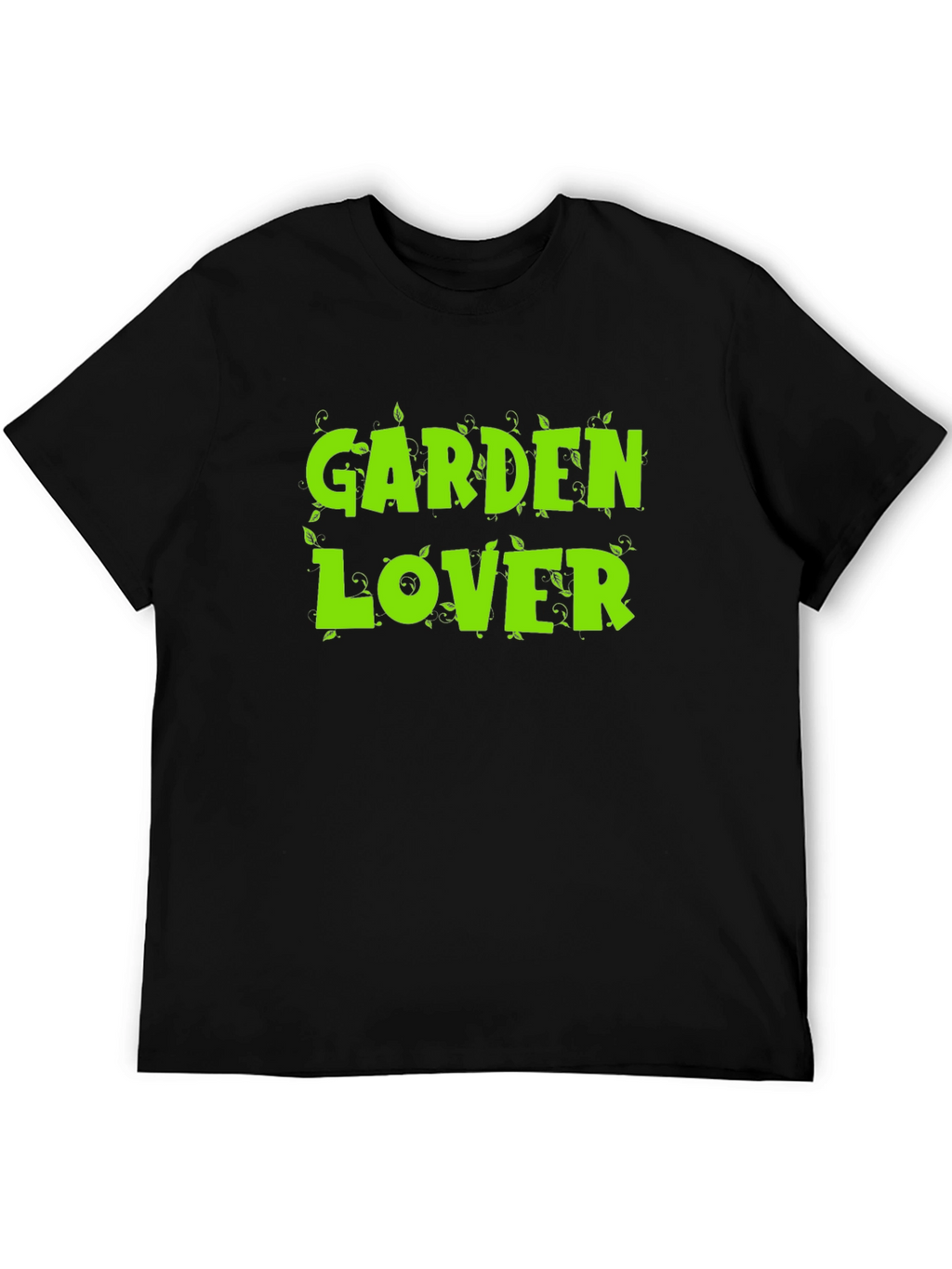 Garden Lover Black T-Shirt
