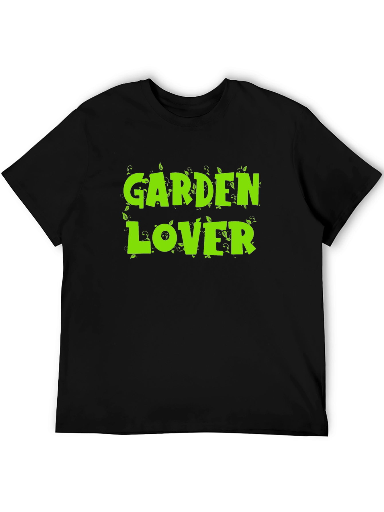 Garden Lover Black T-Shirt