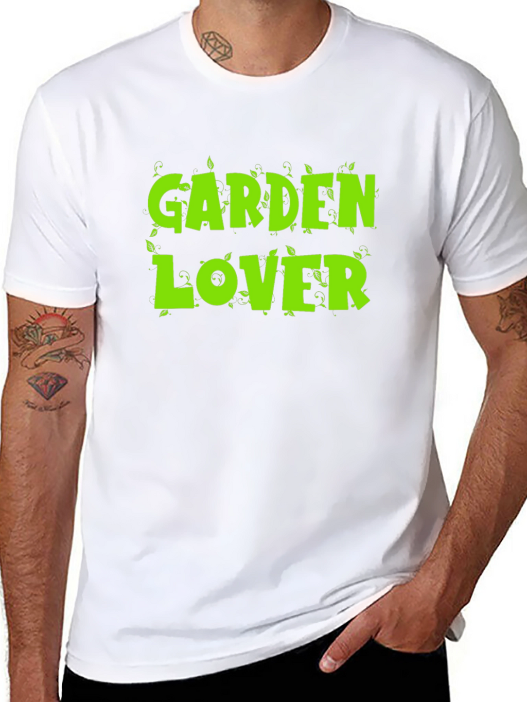 Garden Lover Black T-Shirt