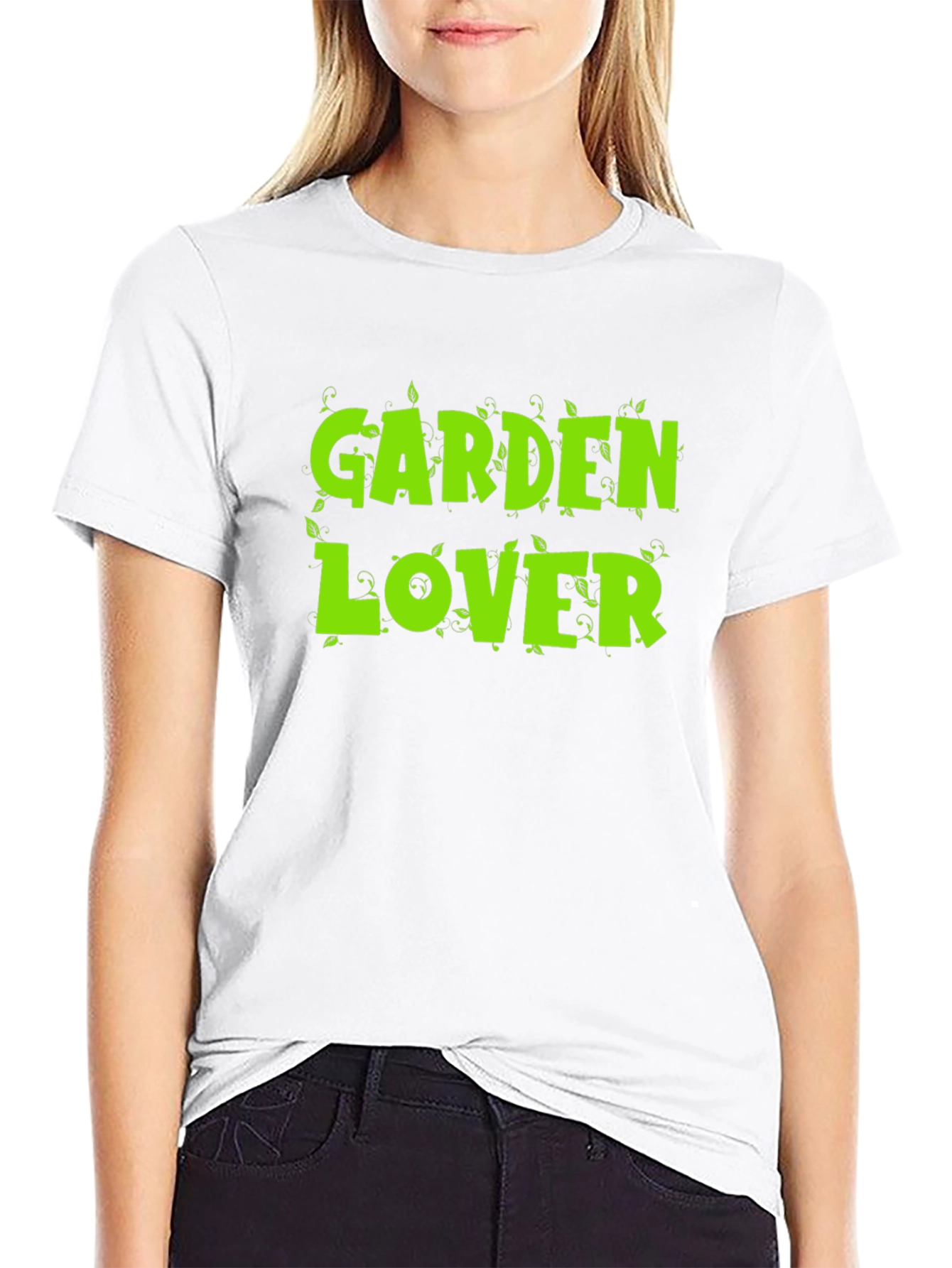 Garden Lover Black T-Shirt