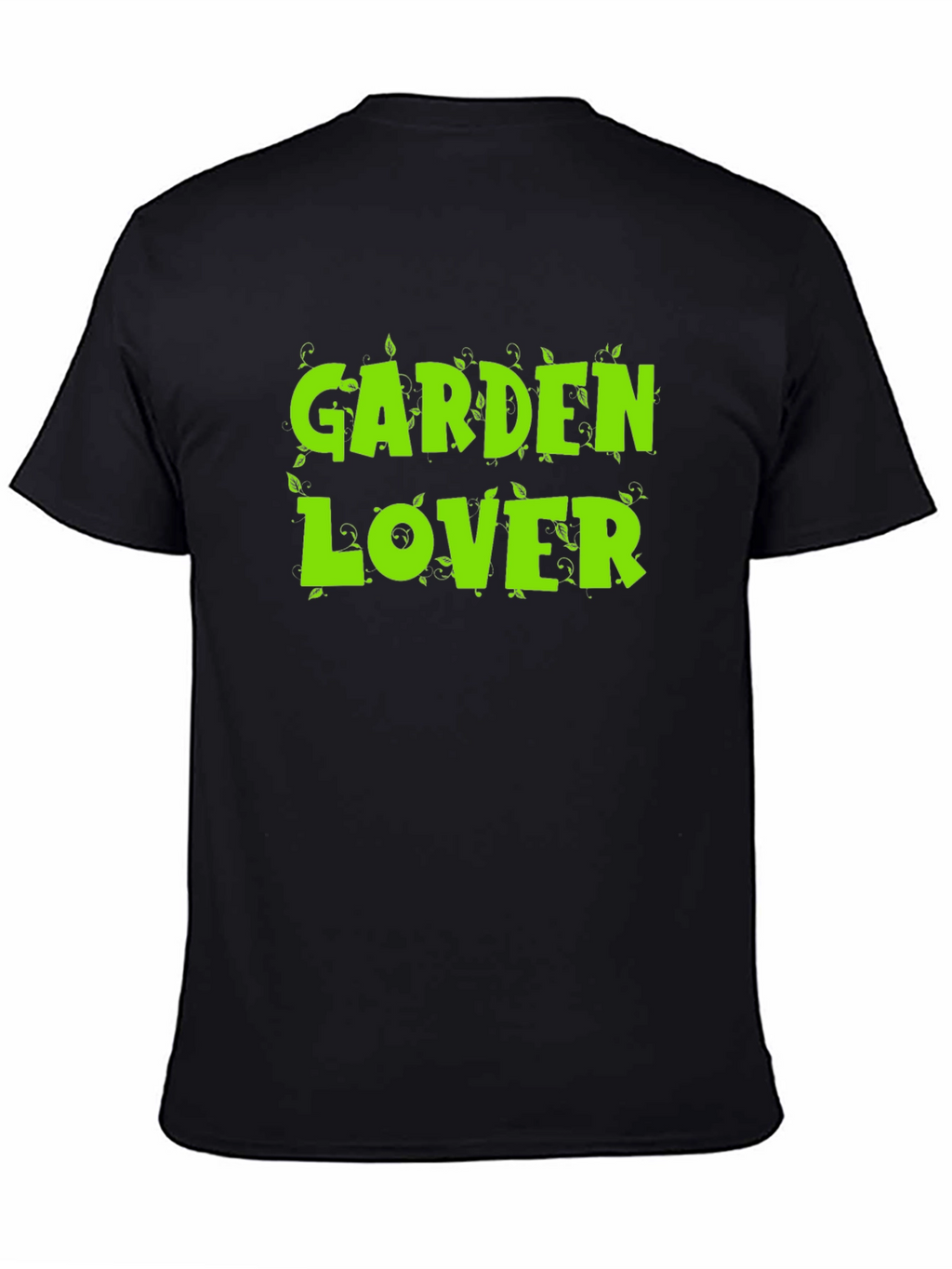 Garden Lover Black T-Shirt