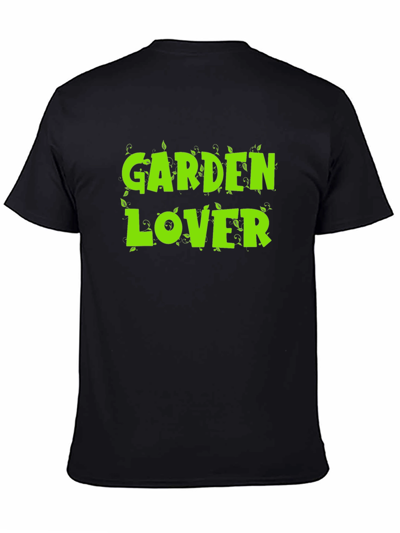Garden Lover Black T-Shirt