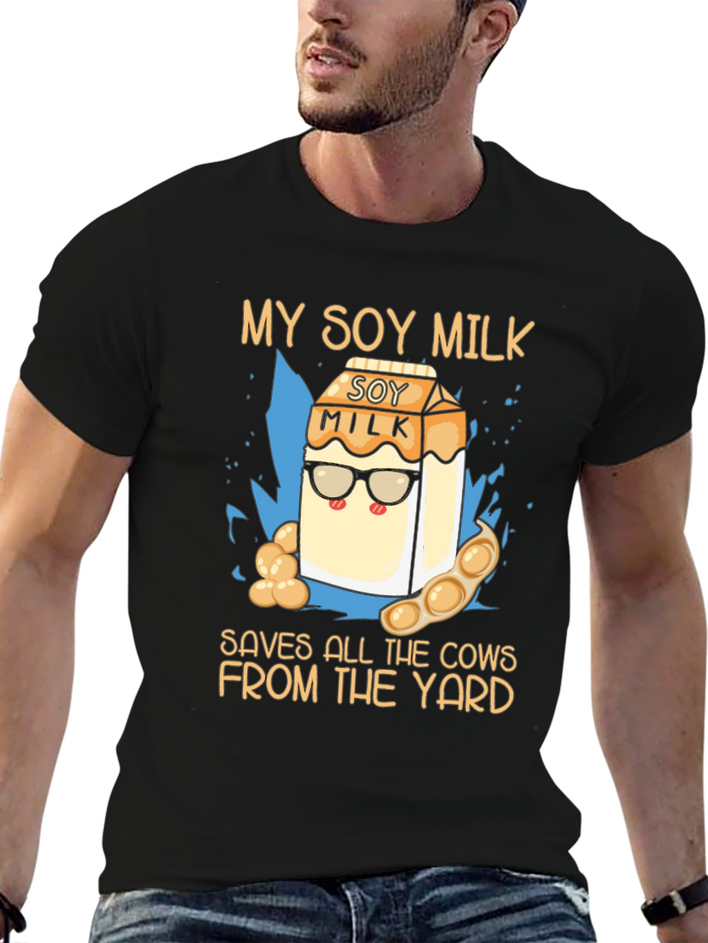 Soy Milk Saves the Cows T-Shirt