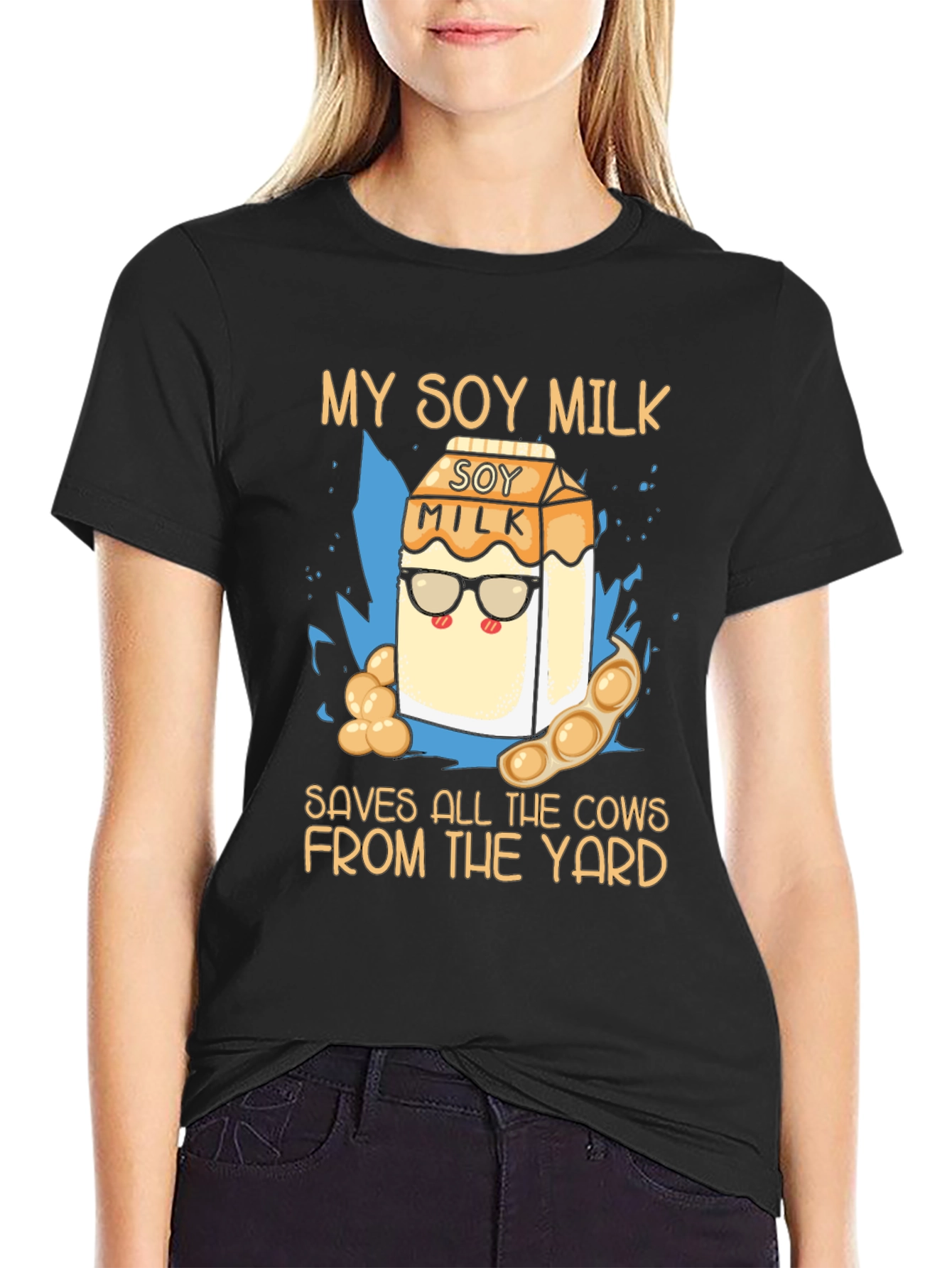 Soy Milk Saves the Cows T-Shirt