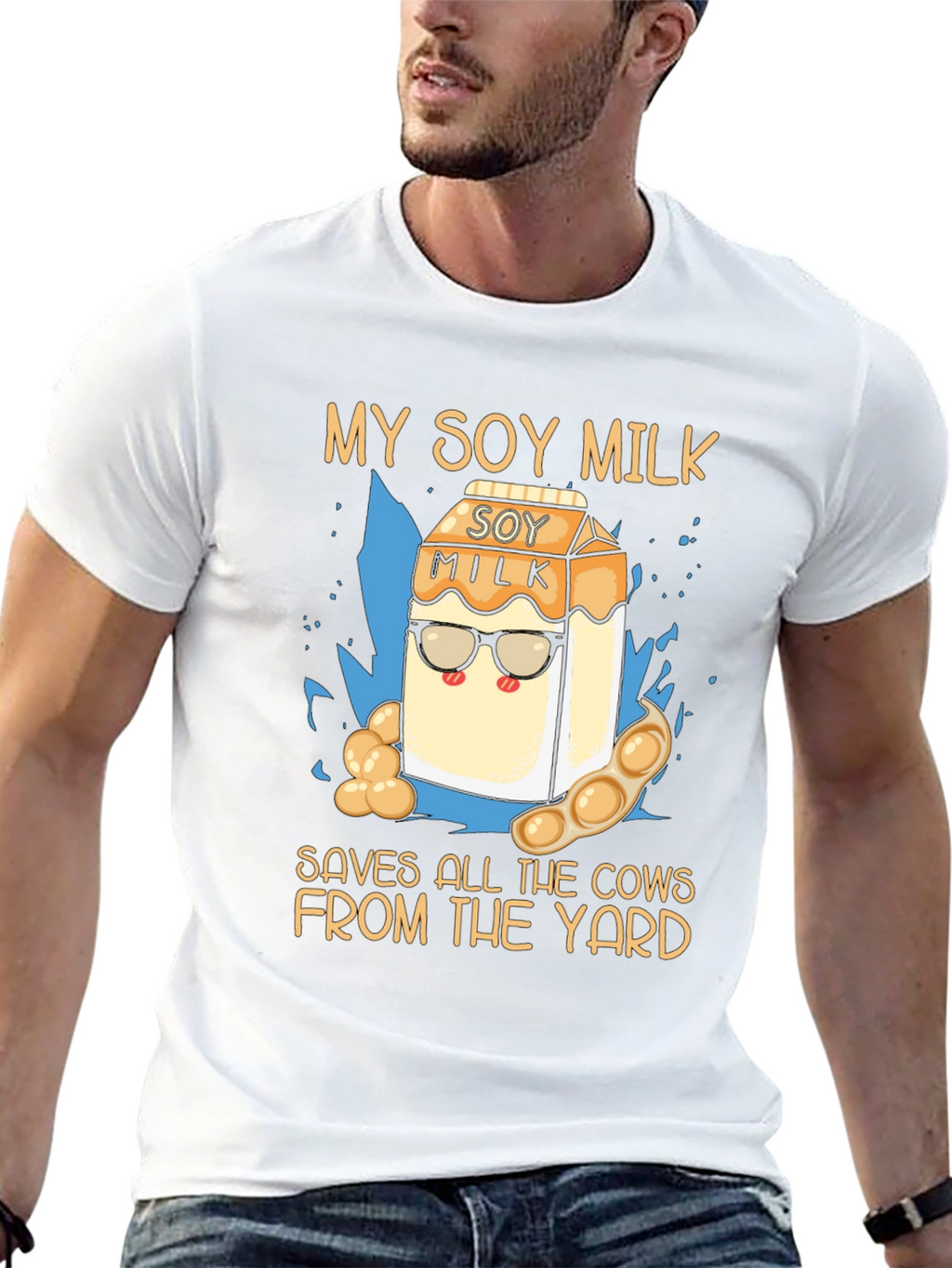 Soy Milk Saves the Cows T-Shirt