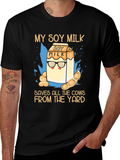 Soy Milk Saves the Cows T-Shirt